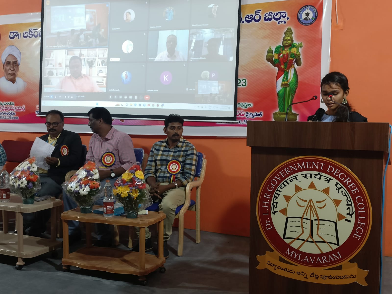 Oneday Telugu National Webinar on Vyavaharika Basha Nadu Nedu Repu