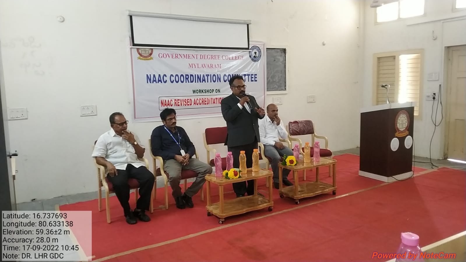 WORKSHOP ON NAAC REVISED ACCREDITATION FRAMEWORK in Blended Mode is conducted by NAAC Coordination Committee of the college.   Prof. B. Ramesh Reddy and Prof. KRL Prasad of Lakireddy Bali Reddy College of Engineering participated as Resource Persons.