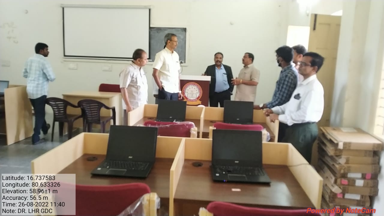 Dr. Lakireddy Hanimireddy Govt. Degree College Mylavaram  Respected Sir,   ACADEMIC AUDIT CONDUCTED  The Academic Advisors appointed by CCE conducted Academic Audit and discussed various areas to improve in during the Exit Meet.   Dr. Illa Ravi Princ