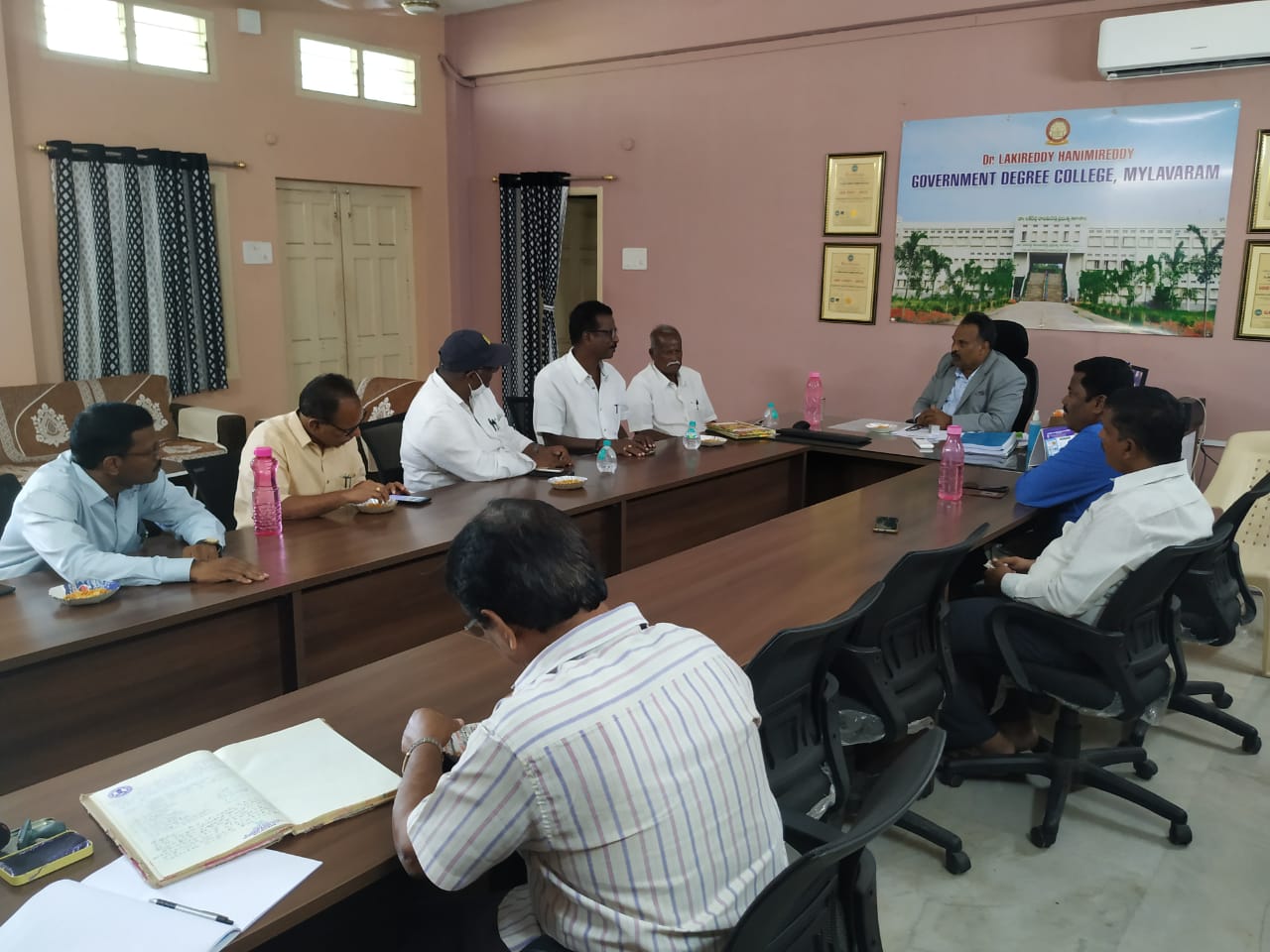 Dr. Lakireddy Hanimireddy Govt. Degree College Mylavaram  Respected Sir,  Today CPDC of the college met and discussed various developments in the college. The CPDC unanimously resolved to introduce revised CPDC Fee from the ensuing academic year 2022