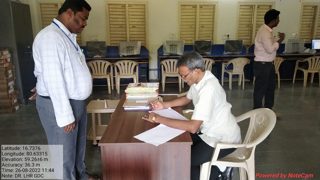 Dr. Lakireddy Hanimireddy Govt. Degree College Mylavaram  Respected Sir,   ACADEMIC AUDIT CONDUCTED  The Academic Advisors appointed by CCE conducted Academic Audit and discussed various areas to improve in during the Exit Meet.   Dr. Illa Ravi Princ