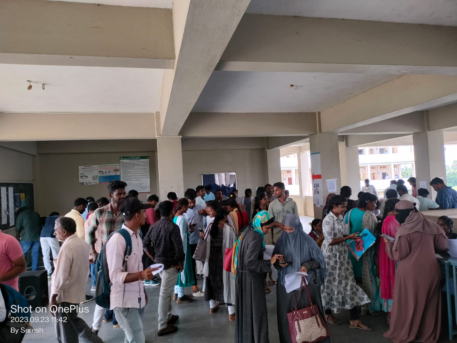  MEGA JOB MELA  JKC of the College conducted MEGA JOB MELA  in association with APSSDC