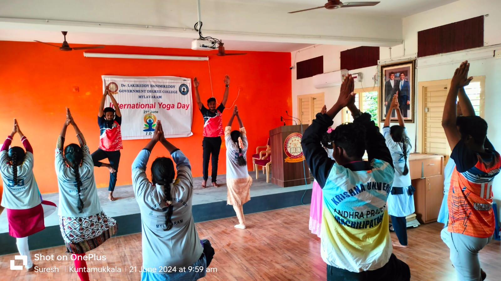 INTERNATIONAL YOGA DAY CELEBRATED