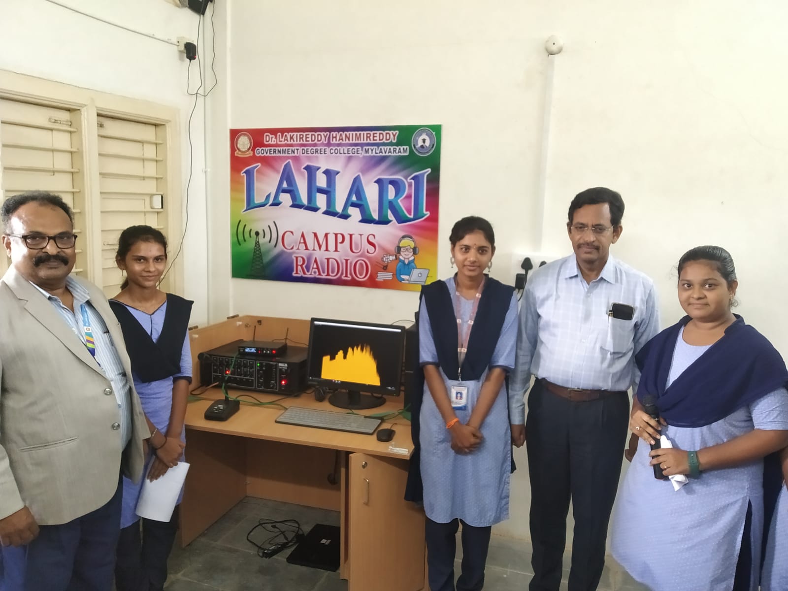 LAUNCH OF 'LAHARI' CAMPUS RADIO