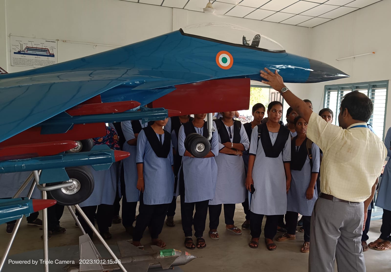 Field visit to Aero Space Engineering Department of LBRCE ,Mylavaram