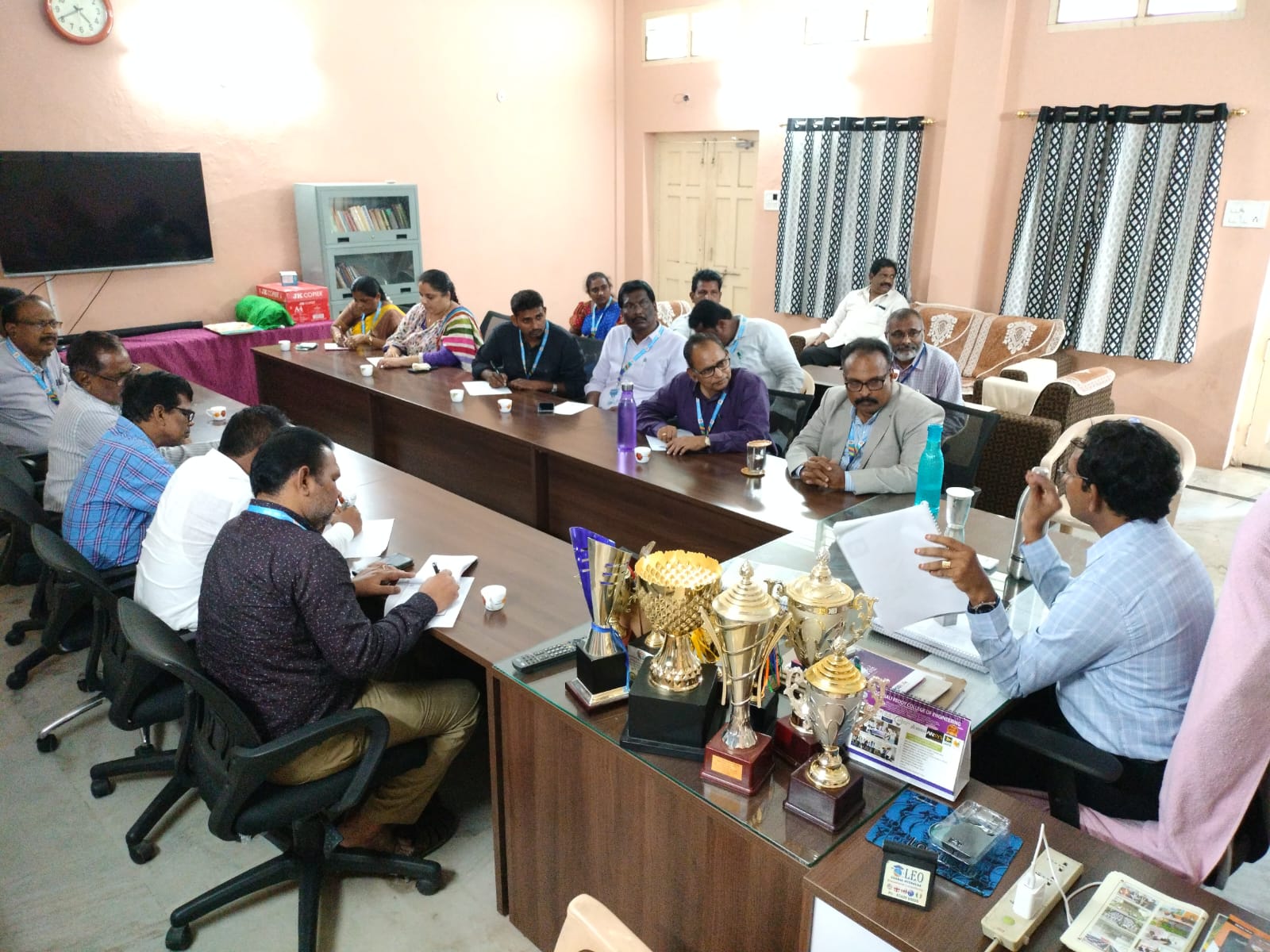 VISIT OF RJDCE