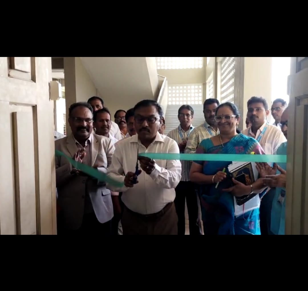 HONOURABLE COMMISSIONER SIR INAUGURATED 'ExcEd' DIGITAL STUDIOS Honourable CCE AP, Dr. Pola Bhaskar, IAS visited the college