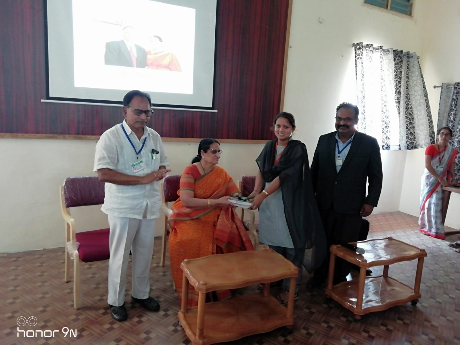 INAUGURATION OF DIGITAL LIBRARY "Smt. Vijayalakshmi Knowledge Resource Centre", the Digital Library of the college is inaugurated by Smt. Lakireddy Vijayalakshmi garu, wife of Dr. Lakireddy Hanimireddy. She donated Rs. 18 lakhs worth of computers