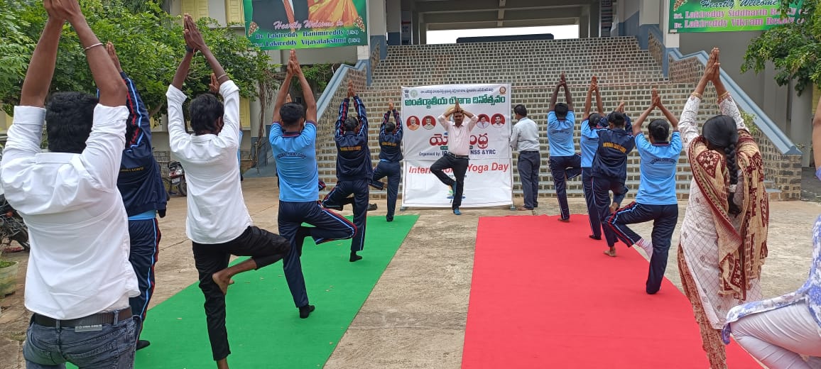 NCC, NSS AND YRC YOGANDHRA PROGRAM