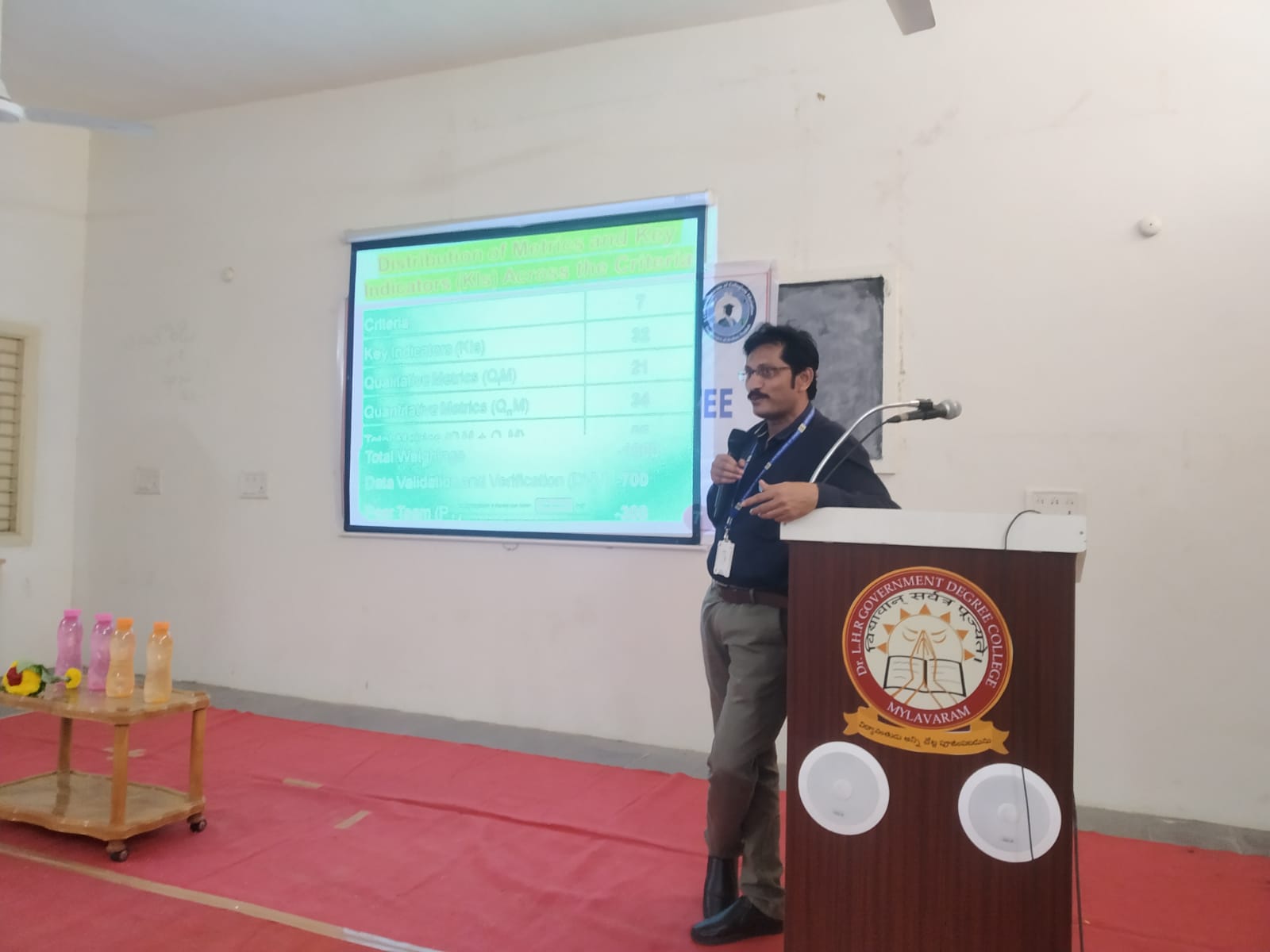 WORKSHOP ON NAAC REVISED ACCREDITATION FRAMEWORK in Blended Mode is conducted by NAAC Coordination Committee of the college. Prof. B. Ramesh Reddy and Prof. KRL Prasad of Lakireddy Bali Reddy College of Engineering participated as Resource Persons.
