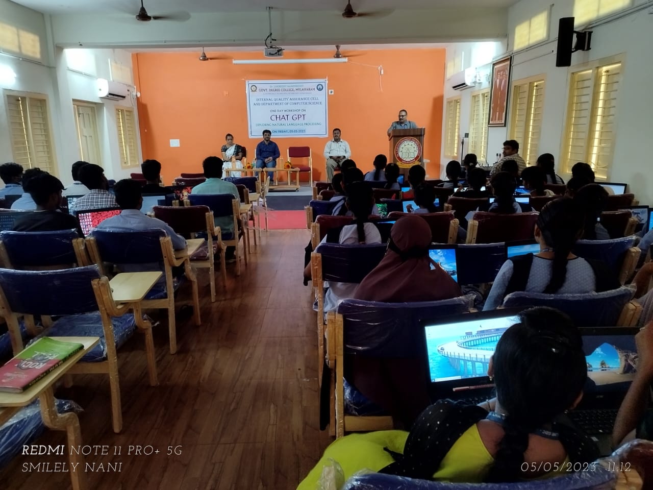 ONE DAY WORKSHOP ON CHAT GPT: EXPLORING NATURAL LANGUAGE PROCESSING