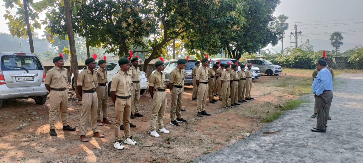NCC PARADE The first NCC Parade of Dr. LHR GDC Unit.