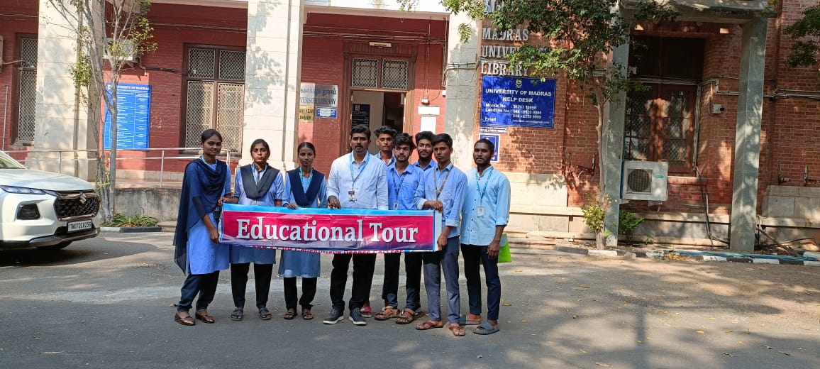 EDUCATIONAL TOUR TO CENTRAL UNIVERSITY OF MADRAS